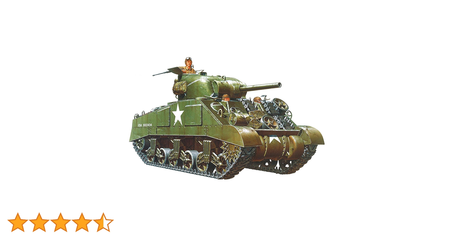 タミヤ 1/35RC戦車　M4シャーマン タミヤ 1/35 ミリタリーミニチュアシリーズ アメリカ M4